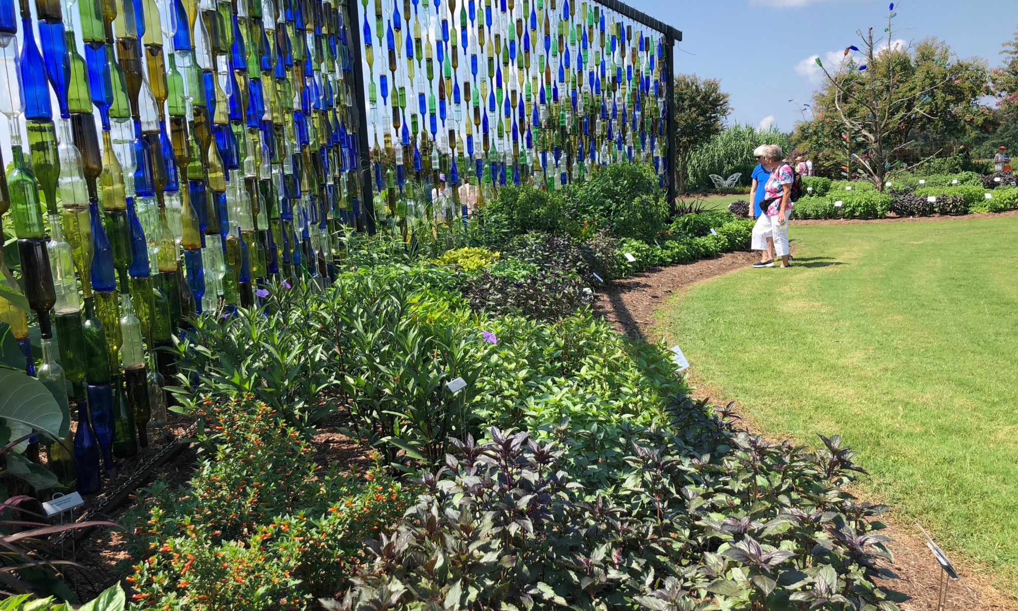 Picture of bottle wall