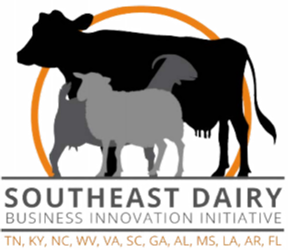 SOUTHEAST DAIRY BUSINESS INNOVATION INITIATIVE TN, KY, NC, WV, VA, SC, GA, AL, MS, LA, AR, FL